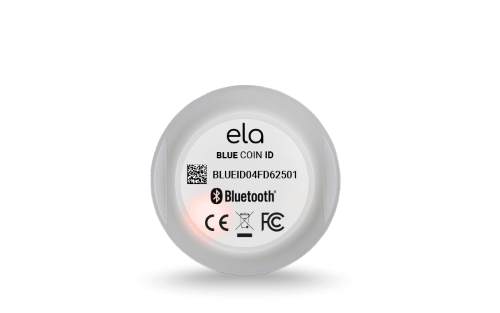 Blue COIN ID: Identification Bluetooth Low Energy beacon